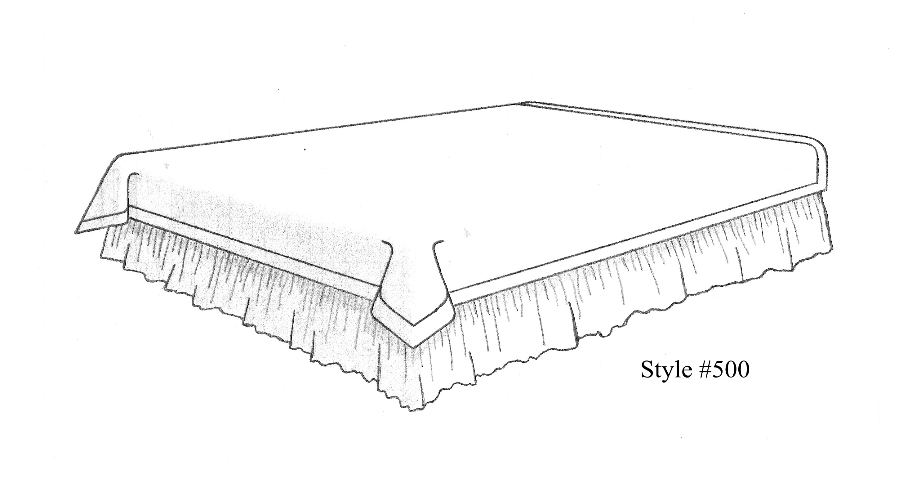 Style 500 Bedspread